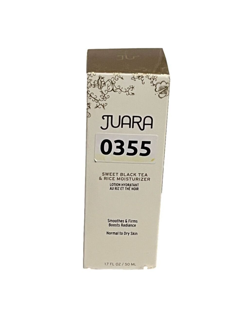 JUSRA SWEET BLACK TEA AND RICE MOISTURIZER